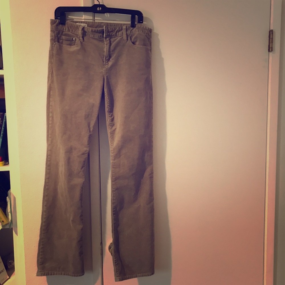 GAP “Perfect Boot” corduroy pants, EUC